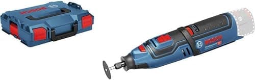 Bosch Professional 12V System batteridrejeværktøj STORT 12V-35 (inkl. 5x skæreskive, tilbehørskasse, husfastgørelse, nøgle, spændetang, 2x indsats, L-BOXX, uden batteri/oplader)