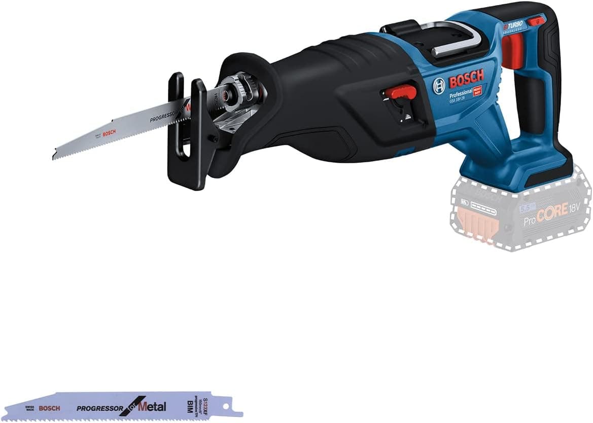 Bosch Professional 18V System BITURBO batterisabelsav GSA 18V-28 (uden batteri/oplader og L-Boxx)
