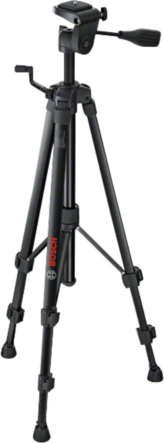 Bosch Professional byggestativ BT 150 (højde: 55-157 cm, gevind 1/4 og 5/8 tommer, til lasere og nivelleringsmaskiner)