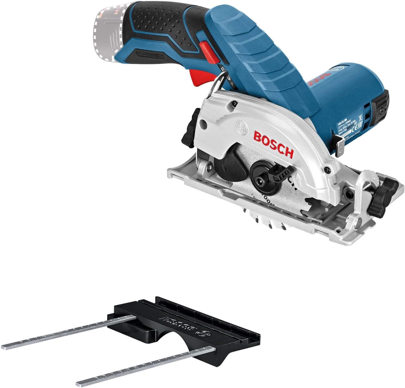 Bosch Professional 12V System Akku Kreissäge GKS 12V-26 (Sägeblatt-Ø: 85mm, ohne Akku/Ladegerät)