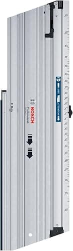 Bosch Professional føringsskinnesystem til tværsnit FSN 440 X (kompatibel med GKS 18V-57-2 GX, vinkelsnit -60°/ +60°, længde 440 mm)