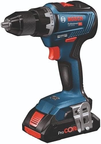 Bosch Professional 18V System Combo Kit: GSR 18V-55 + GWS 18V-10 + GKS 18V-57-2 + GSA 18V-LI + GST 18V-125 B (inkl. 3x 4.0Ah batteri, oplader GAL 1880 CV, værktøjstaske)