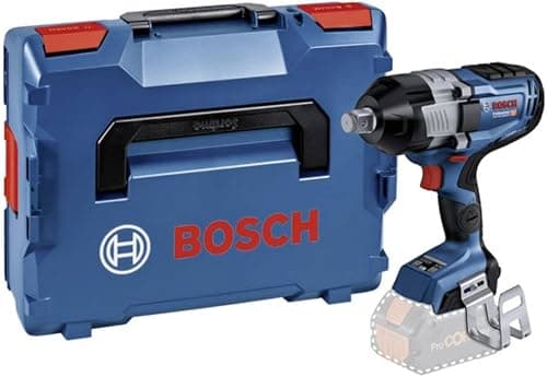 Bosch Professional 18V System BITURBO Akku Drehschlagschrauber GDS 18V-1600 HC (1.600 Nm Anziehmoment und 2.200 Nm Losbrechmoment, inkl. Bluetooth-Modul GCY 42, L-BOXX, ohne Akku/ Ladegerät)