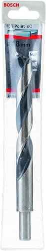 Bosch Professional 1x HSS Spiralbohrer PointTeQ (für Metall, reduzierter Schaft, 18 x 130 x 191 mm, Zubehör Bohrschrauber)