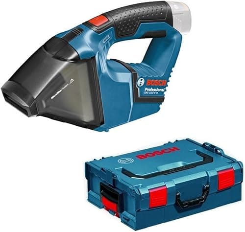 Bosch Professional 12V System batteridrevet håndstøvsuger GAS 12V (inkl. 1x fladt foldefilter, fugemundstykke, L-BOXX, uden batteri/oplader)