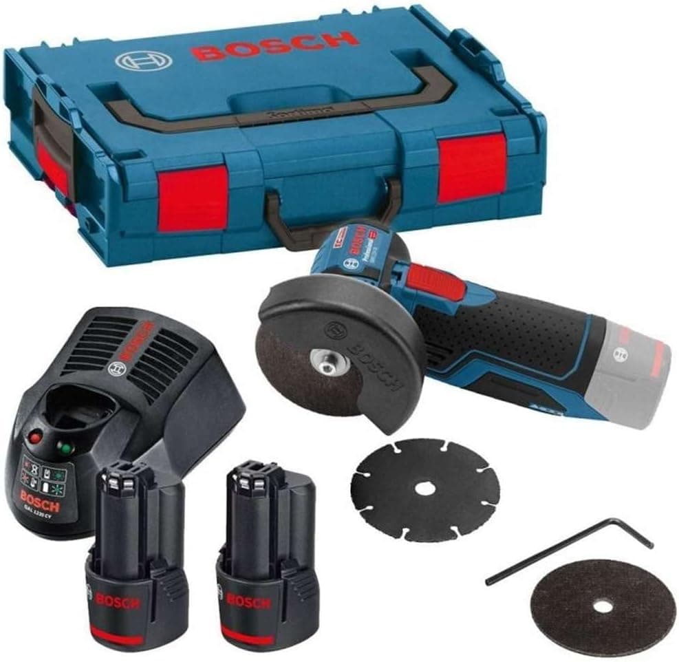 Bosch Professional 12V vinkelsliber GWS 12V-76 (skivediameter 76 mm, uden batteri/oplader)