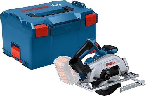Bosch Professional 18V System Akku Kreissäge GKS 18V 57-2 (165mm Sägeblatt, 57 mm Schnitttiefe, inkl. L-BOXX, ohne Akku/Ladegerät)