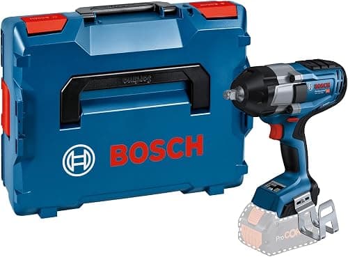 Bosch Professional 18V System BITURBO Akku Drehschlagschrauber GDS 18V-1000 (inkl. Leiterclip, Einlage, L-BOXX, ohne Akku/Ladegerät) Battery Powered