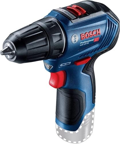 Bosch Professional System batteridrevet bore-/skruemaskine GSR (maks. drejningsmoment 30 Nm, uden batterier og oplader, i papkasse) - Blå, 12 V-30