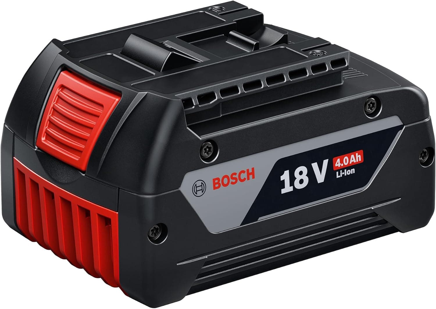 Bosch Professional 18V System Akku GBA 18V 4.0Ah (im Karton), Schwarz