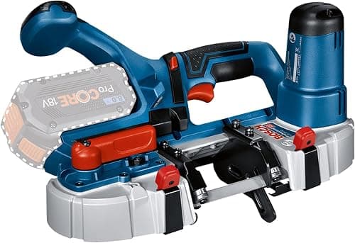 Bosch Professional 18V System Akku Bandsäge GCB 18V-63 (inkl. 1 Bandsägeblätter, ohne Akku/Ladegerät)