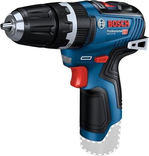 Bosch Professional 12V System batteridrevet slagboremaskine GSB 12V-35 (drejningsmoment hårdt/blødt 20/35 Nm inkl. 1x bælteclips, 1x bitholder, L-BOXX, uden batteri/oplader)