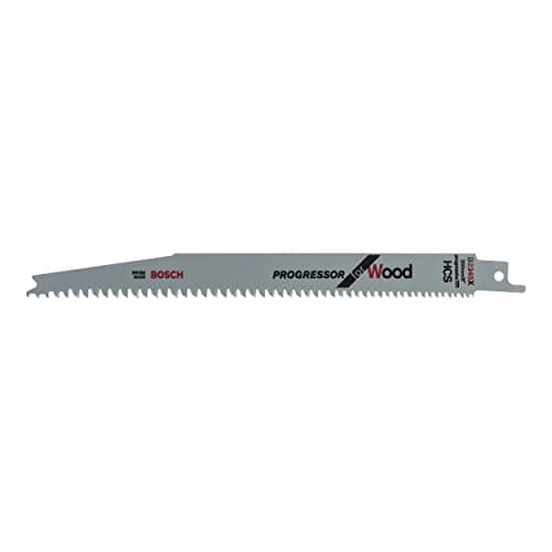 Bosch Professional 5-delt frem- og tilbagegående savklinge S 2345 X Progressor til træ (til træ, tilbehør til tilbagegående sav) 200 mm
