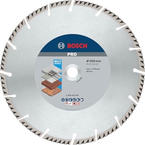 Bosch Professional Diamond Cutting Disc Standard til Universal (beton og murværk, vinkelslibertilbehør), Ø 300 mm x 1