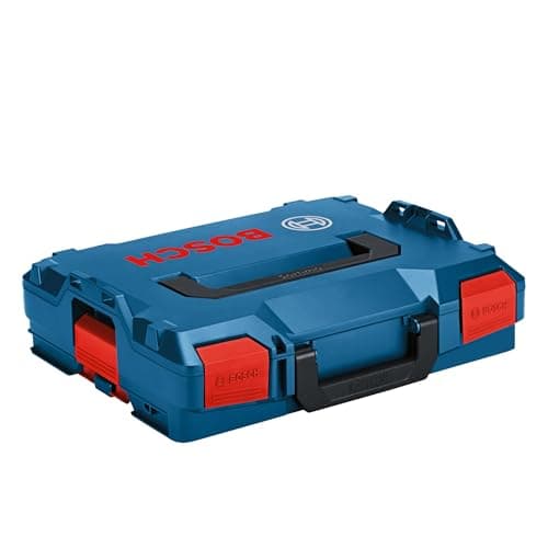 Bosch Professional L-BOXX 102 kassesystem (lastvolumen: 9,9 liter, maks. Belastning: 25 kg, vægt: 1,8 kg, materiale: ABS plast, PA6 plast), blå, rød